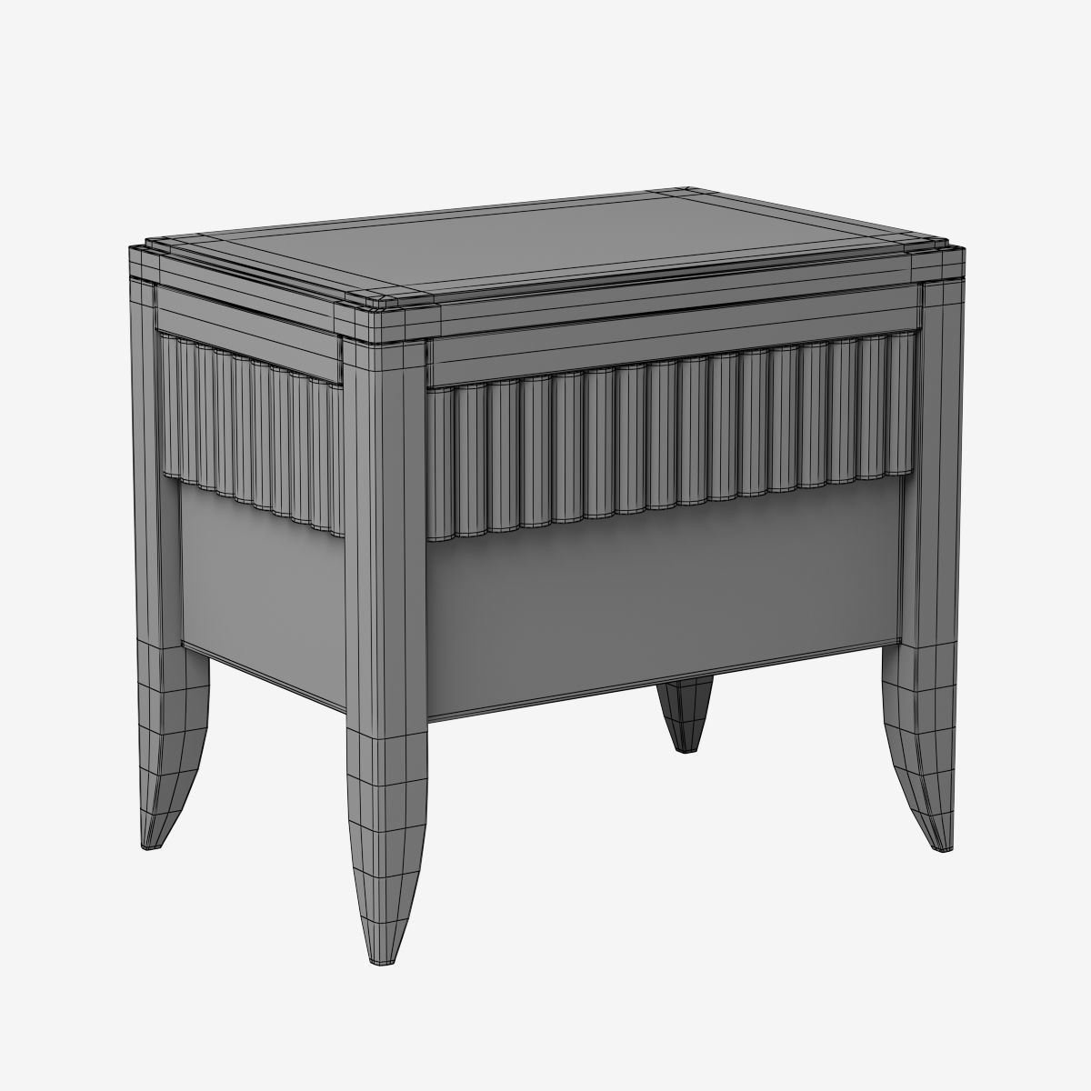 Morelato Bedside table Rulman 3D model_1