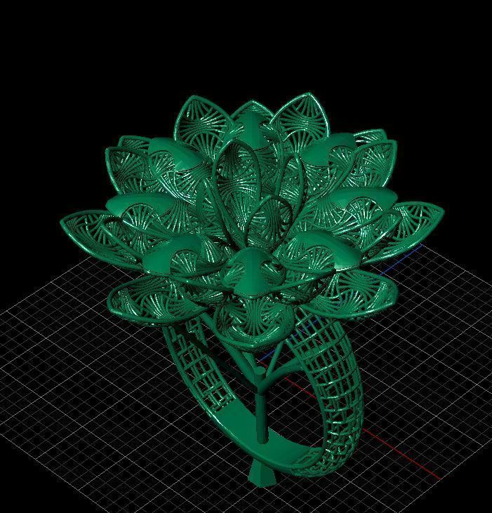 PRINTABLE RING 3D print model_2