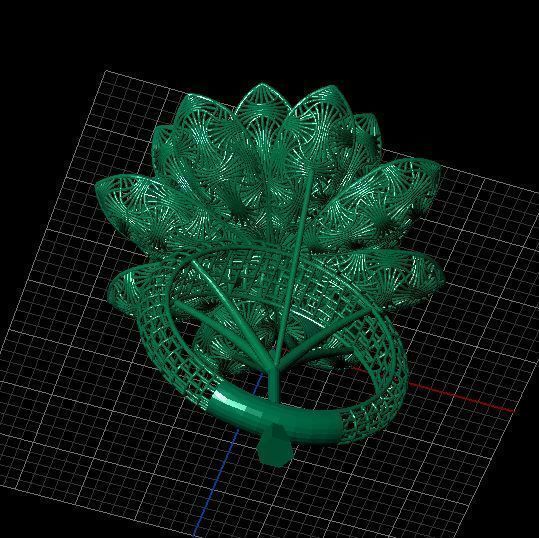 PRINTABLE RING 3D print model_5