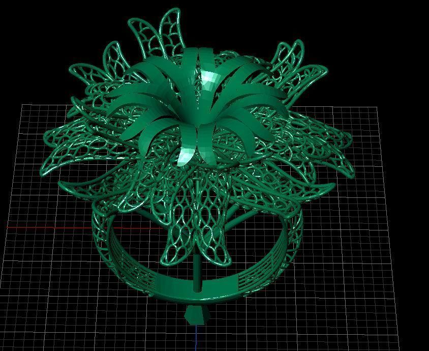 PRINTABLE RING 3D print model_2