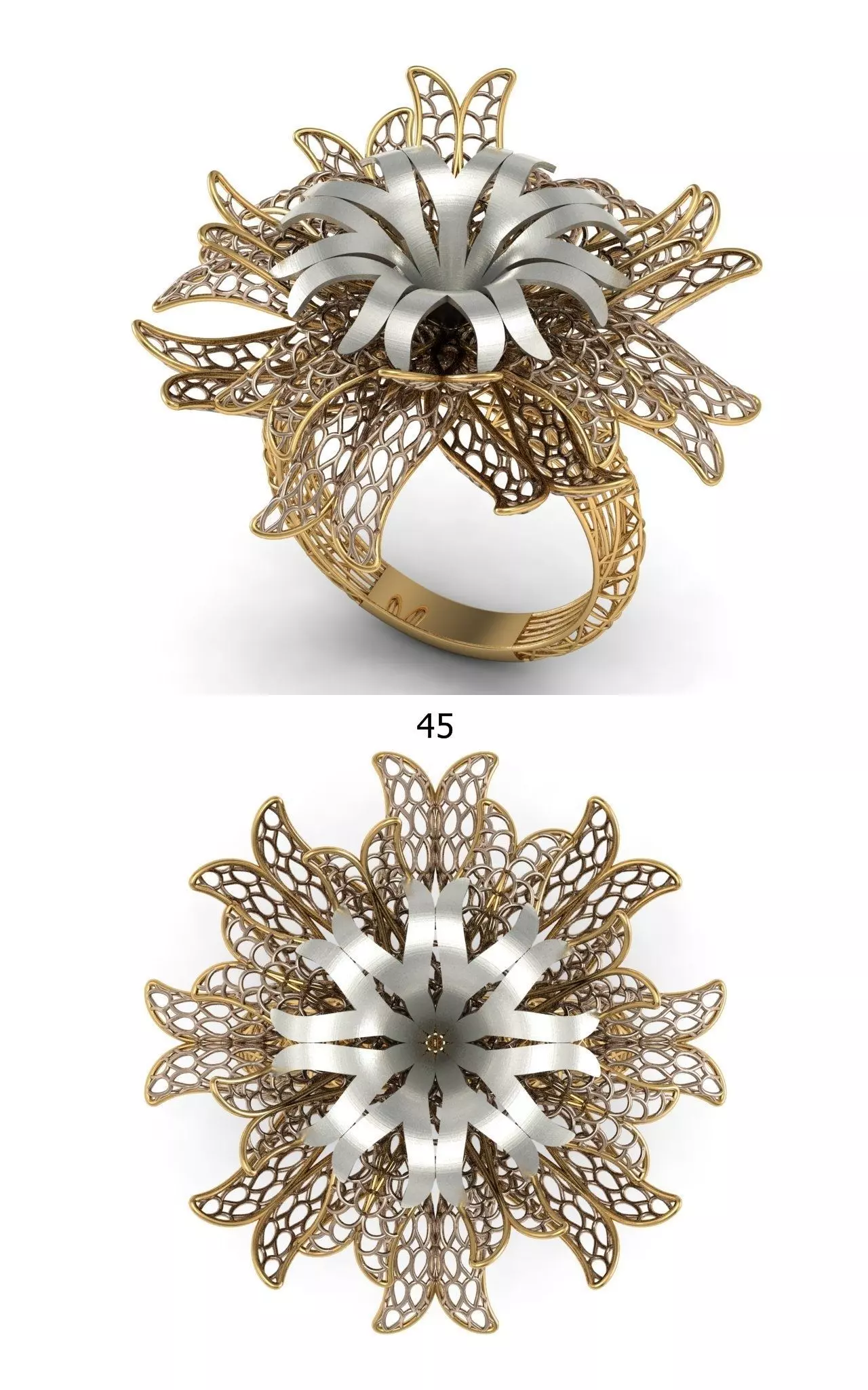 PRINTABLE RING 3D print model_0