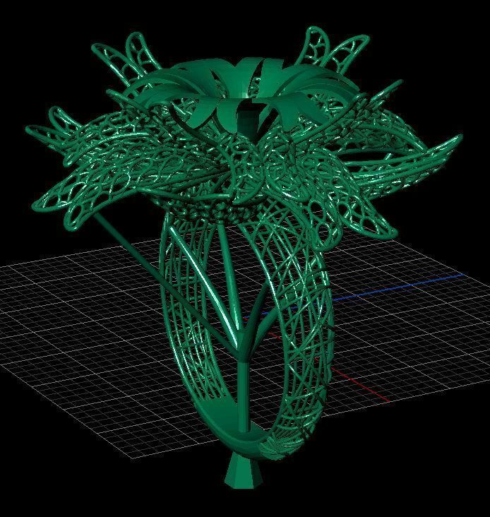 PRINTABLE RING 3D print model_6