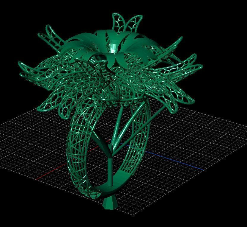 PRINTABLE RING 3D print model_4