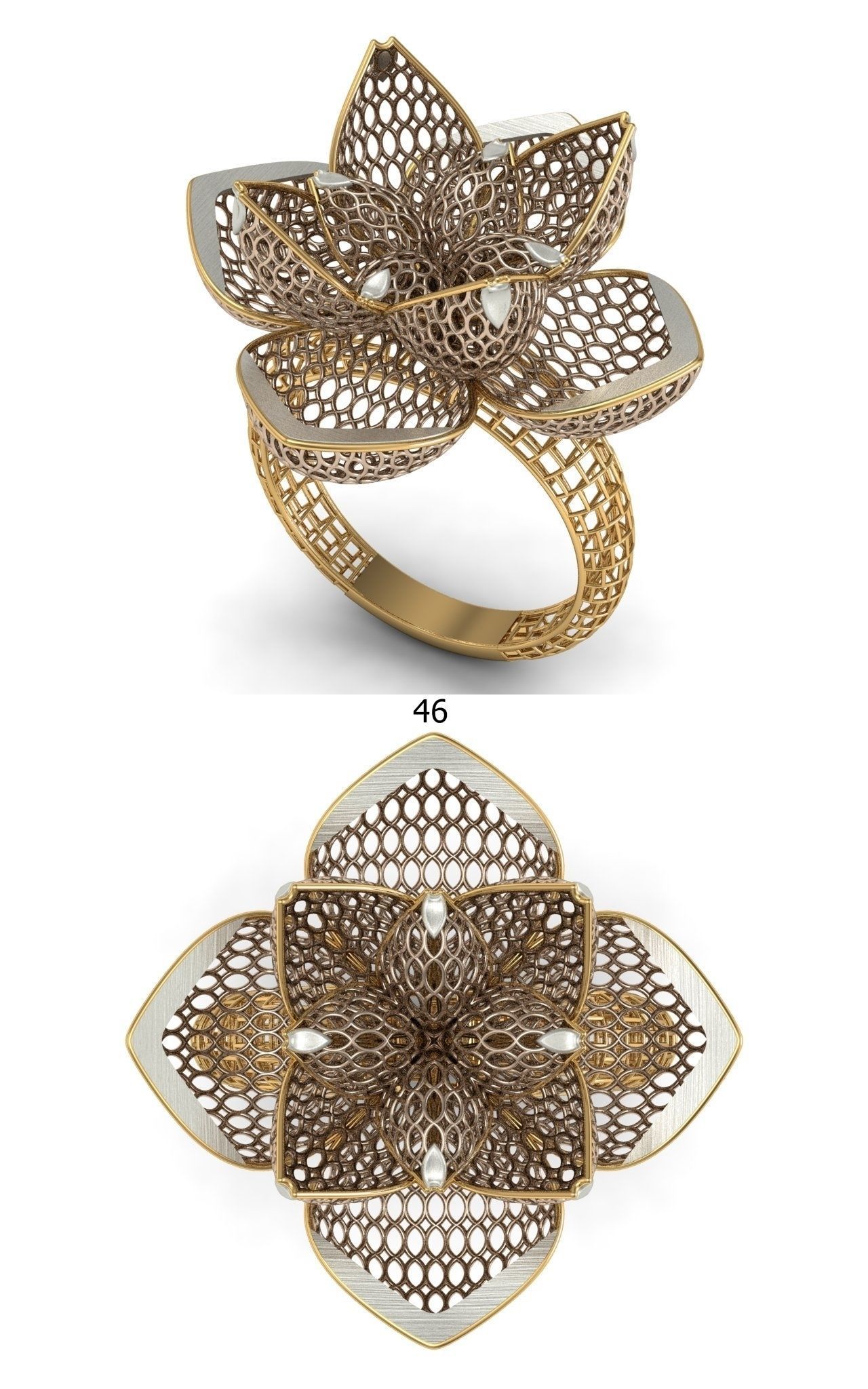 PRINTABLE RING 3D print model_6
