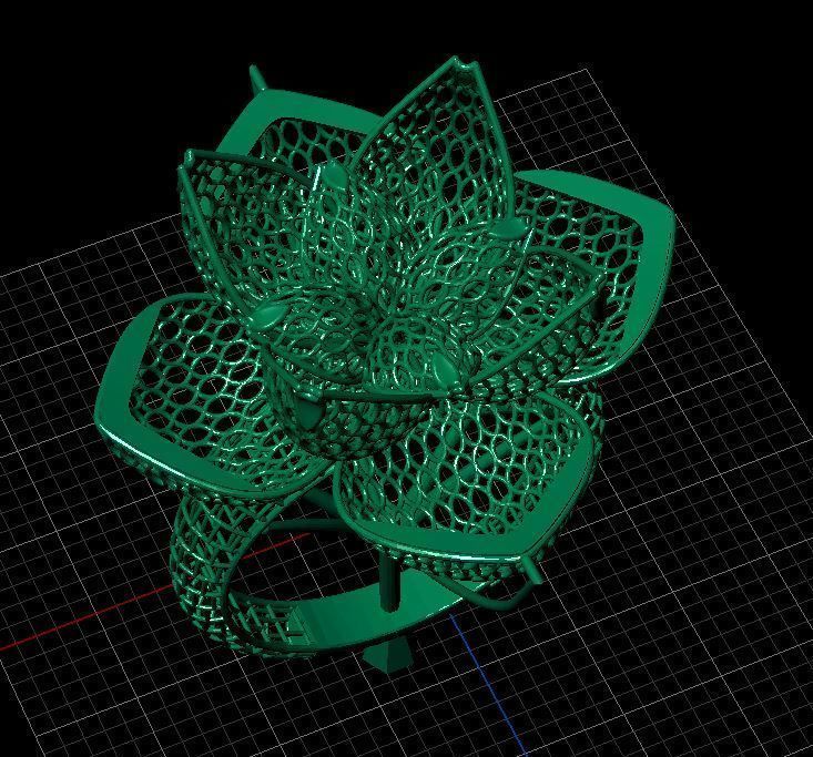 PRINTABLE RING 3D print model_1