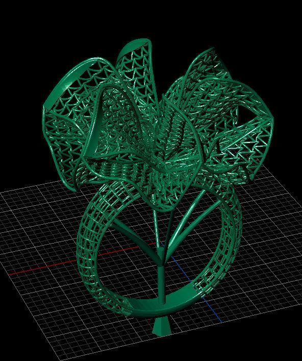 PRINTABLE RING 3D print model_4
