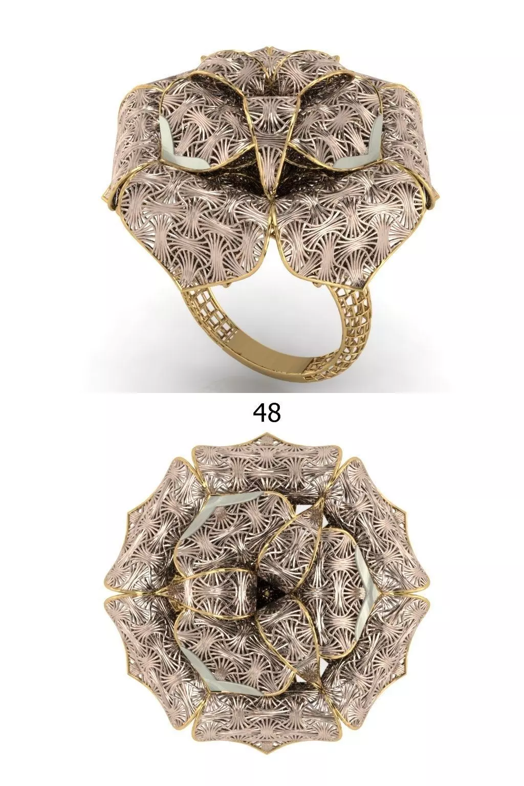 PRINTABLE RING 3D print model_0