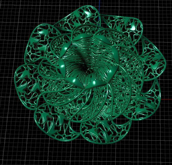 PRINTABLE RING 3D print model_2