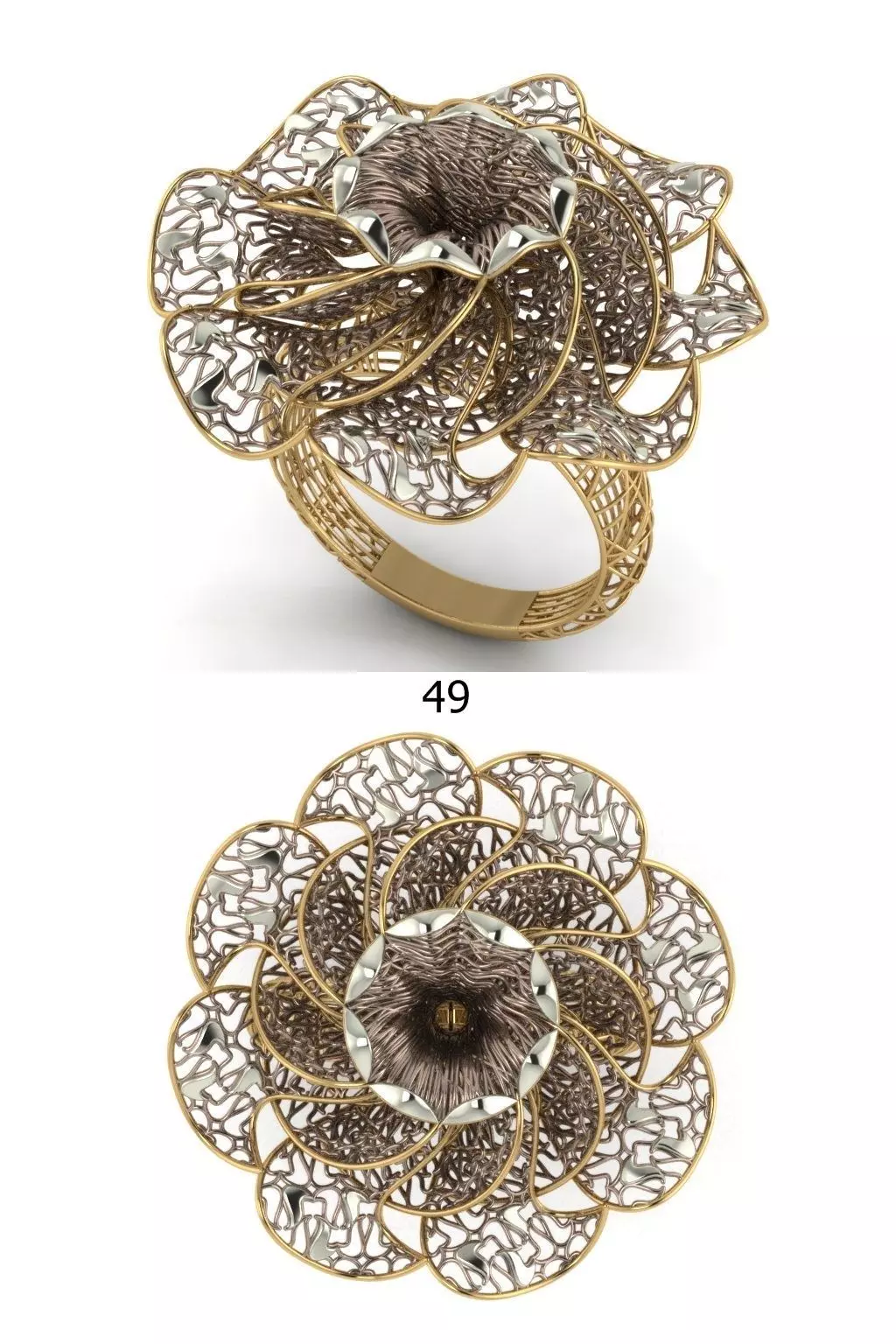 PRINTABLE RING 3D print model_0