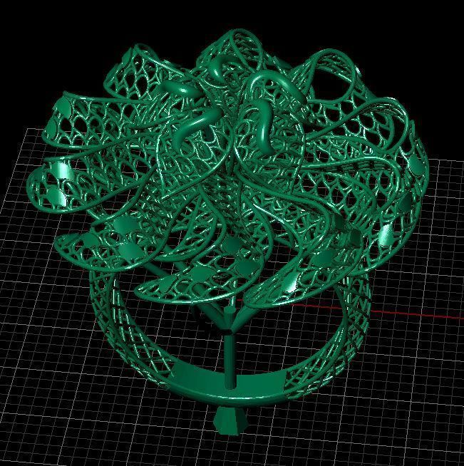 PRINTABLE RING 3D print model_3