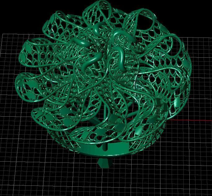 PRINTABLE RING 3D print model_2