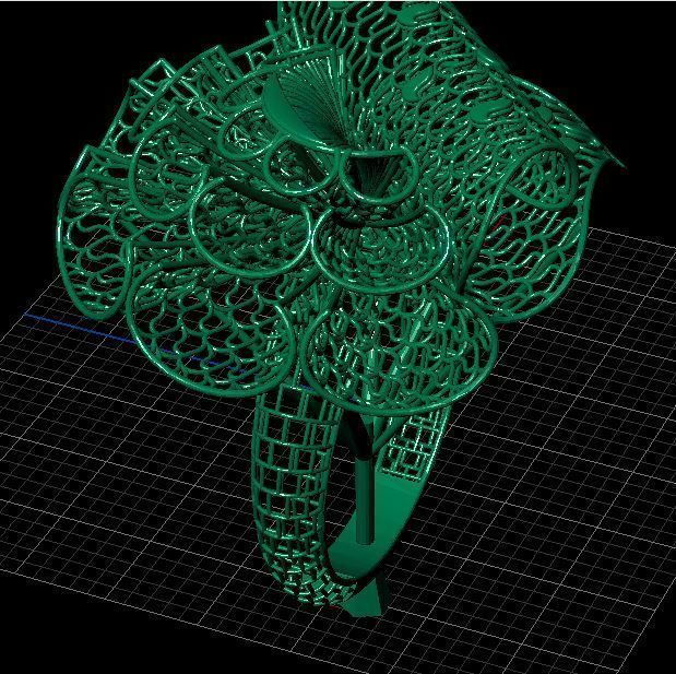 PRINTABLE RING 3D print model_6