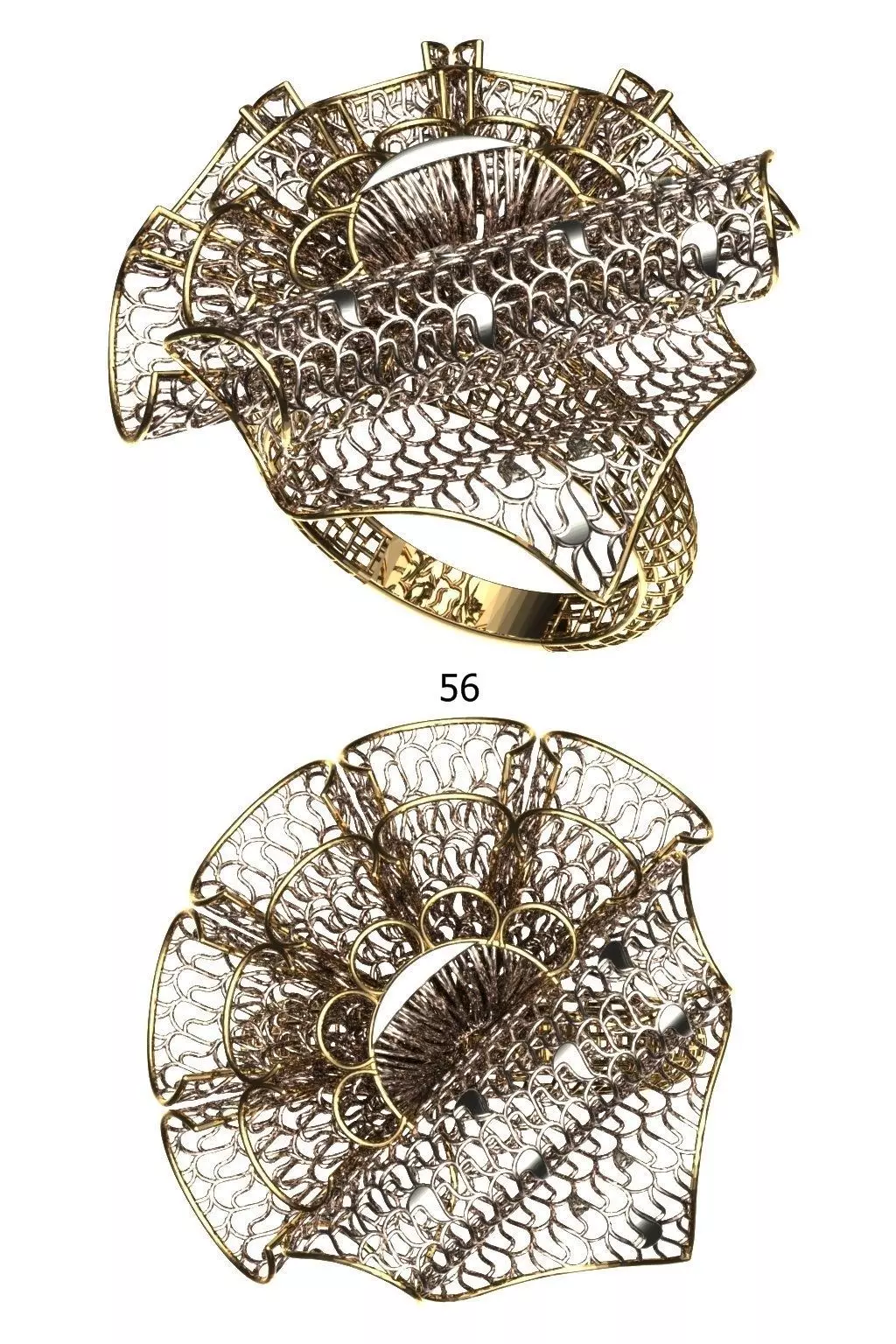 PRINTABLE RING 3D print model_0