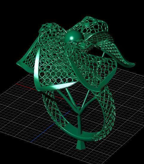 PRINTABLE RING 3D print model_2