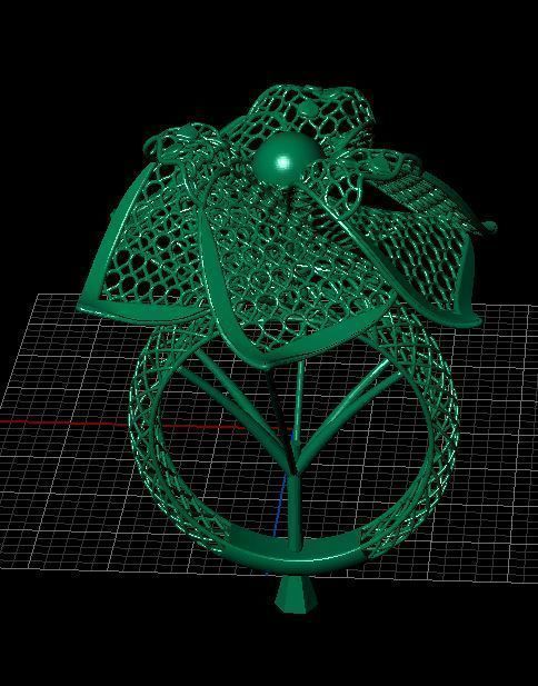 PRINTABLE RING 3D print model_4