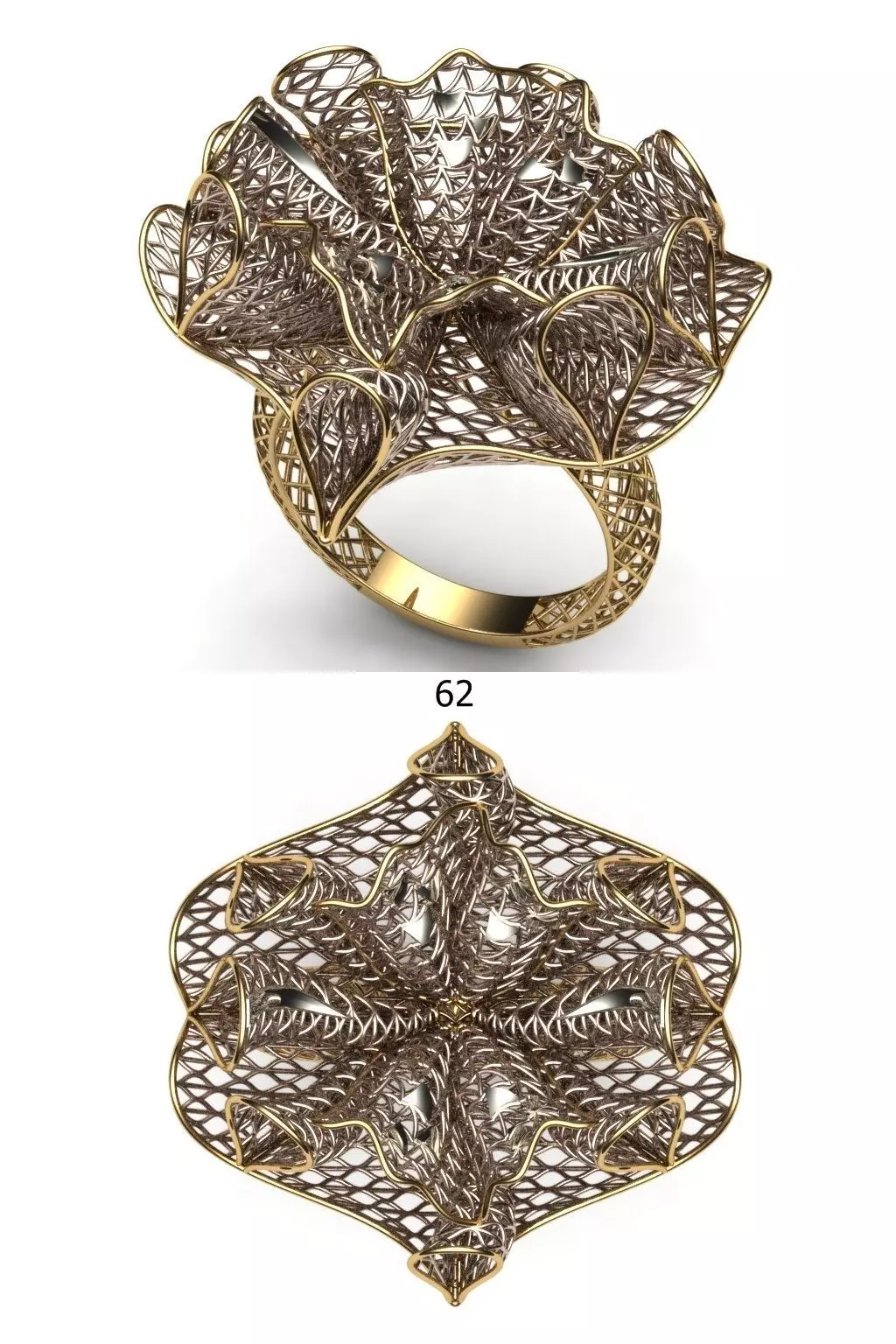 PRINTABLE RING 3D print model_0