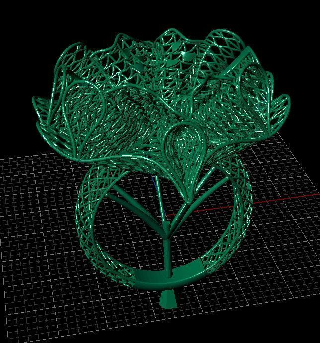 PRINTABLE RING 3D print model_2