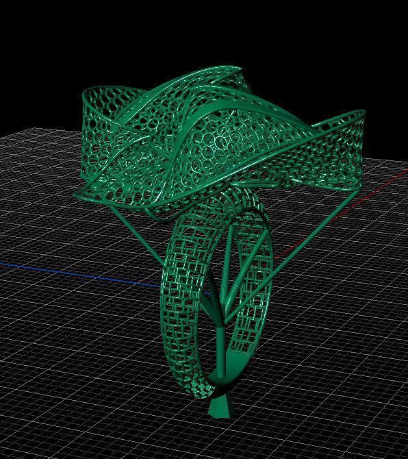 PRINTABLE RING 3D print model_5