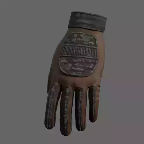 Gloves military Scifi Generic sport scifi human combat Low-poly 3D model Gloves military Scifi Generic sport scifi human combat Low-poly 3D model