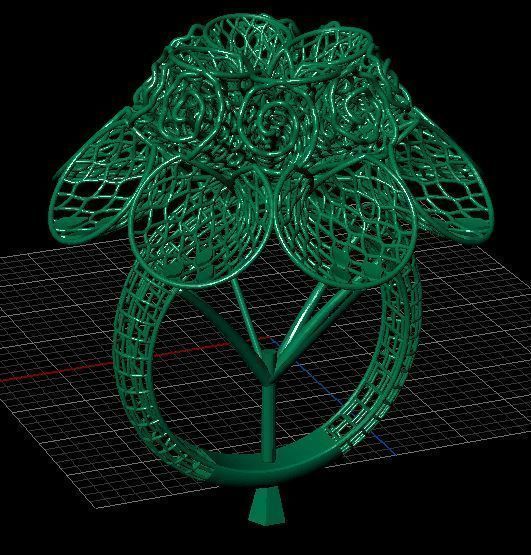 PRINTABLE RING 3D print model_5