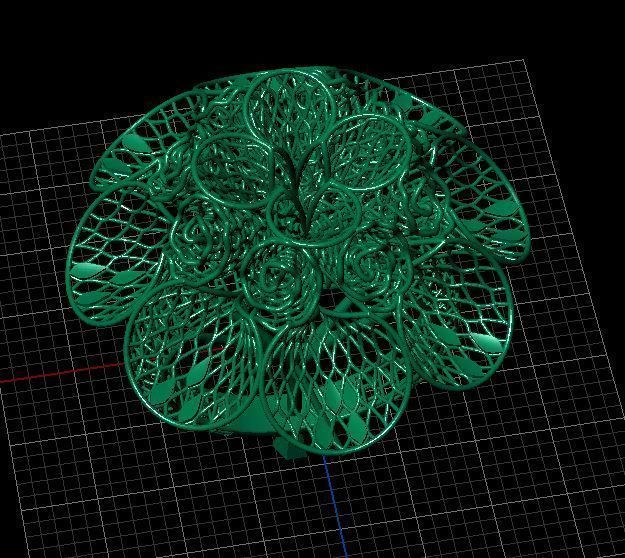 PRINTABLE RING 3D print model_2