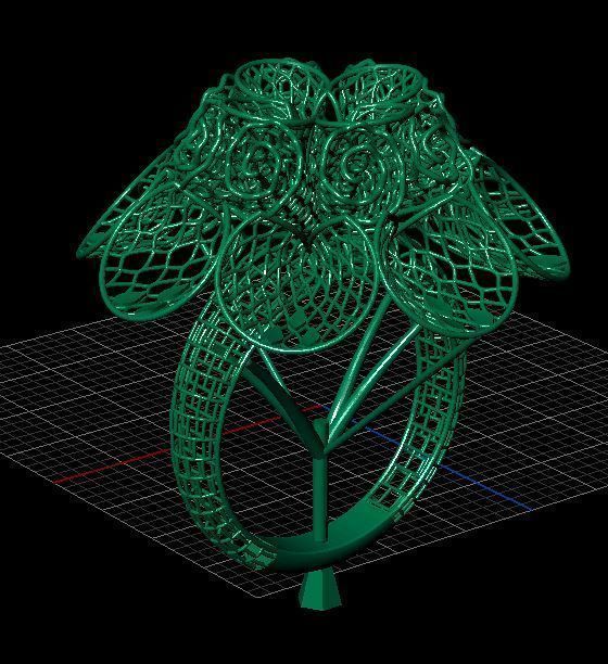 PRINTABLE RING 3D print model_6