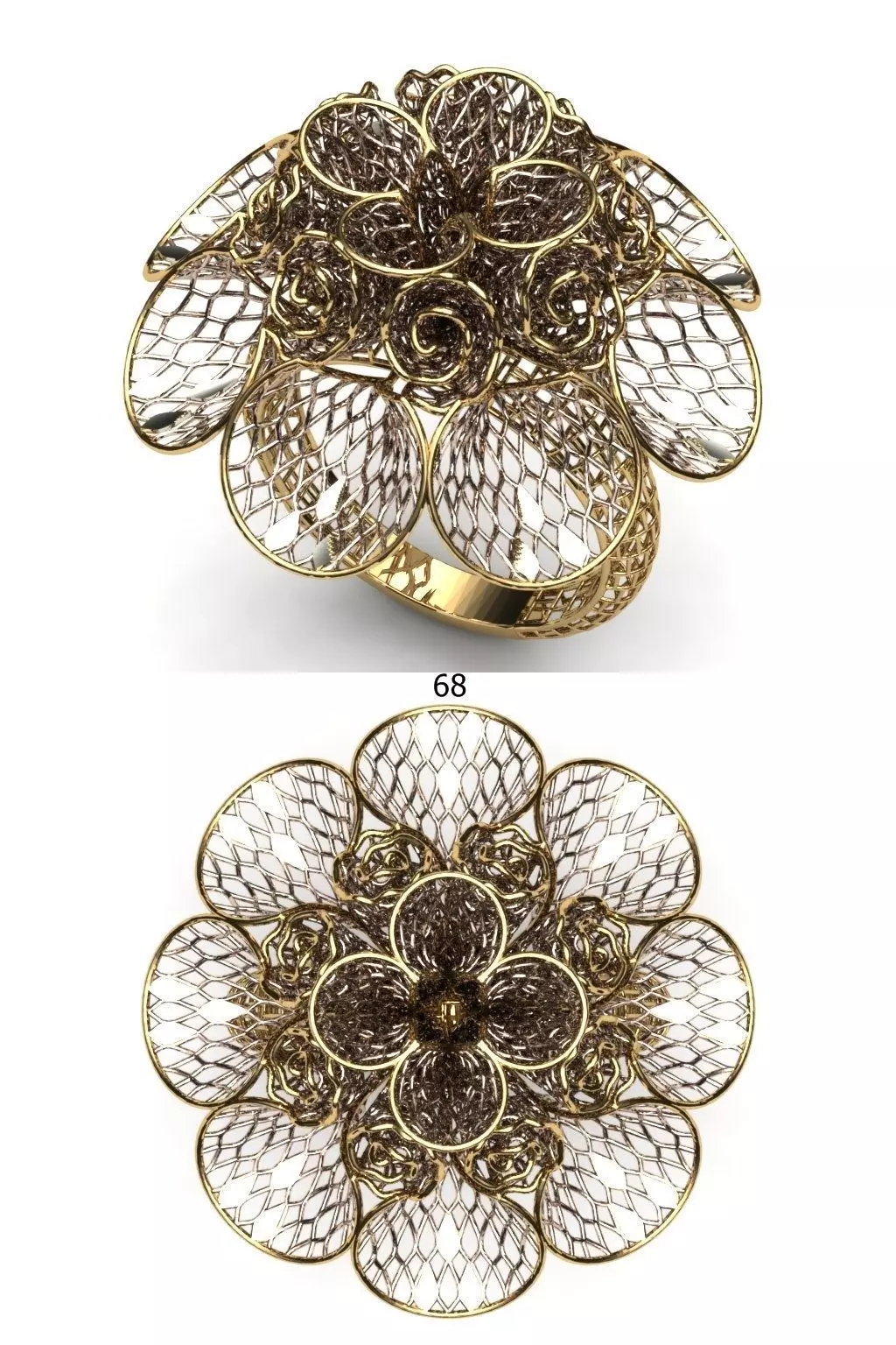 PRINTABLE RING 3D print model_0