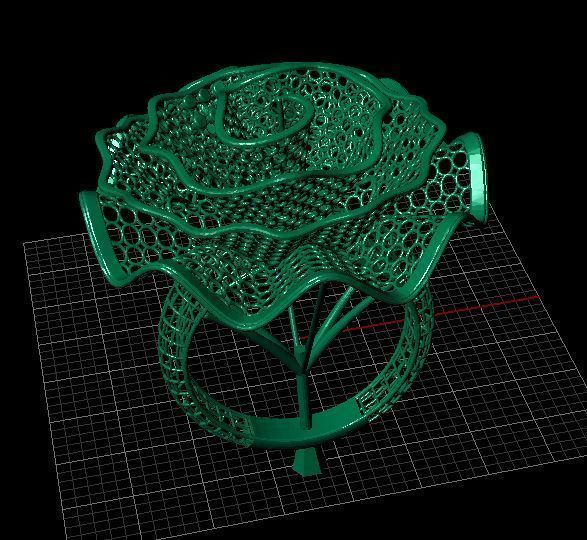 PRINTABLE RING 3D print model_3