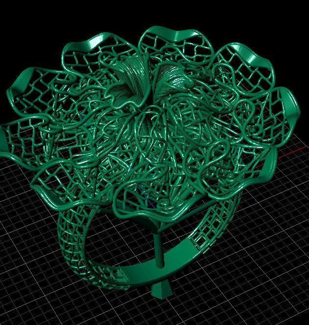 PRINTABLE RING 3D print model_4