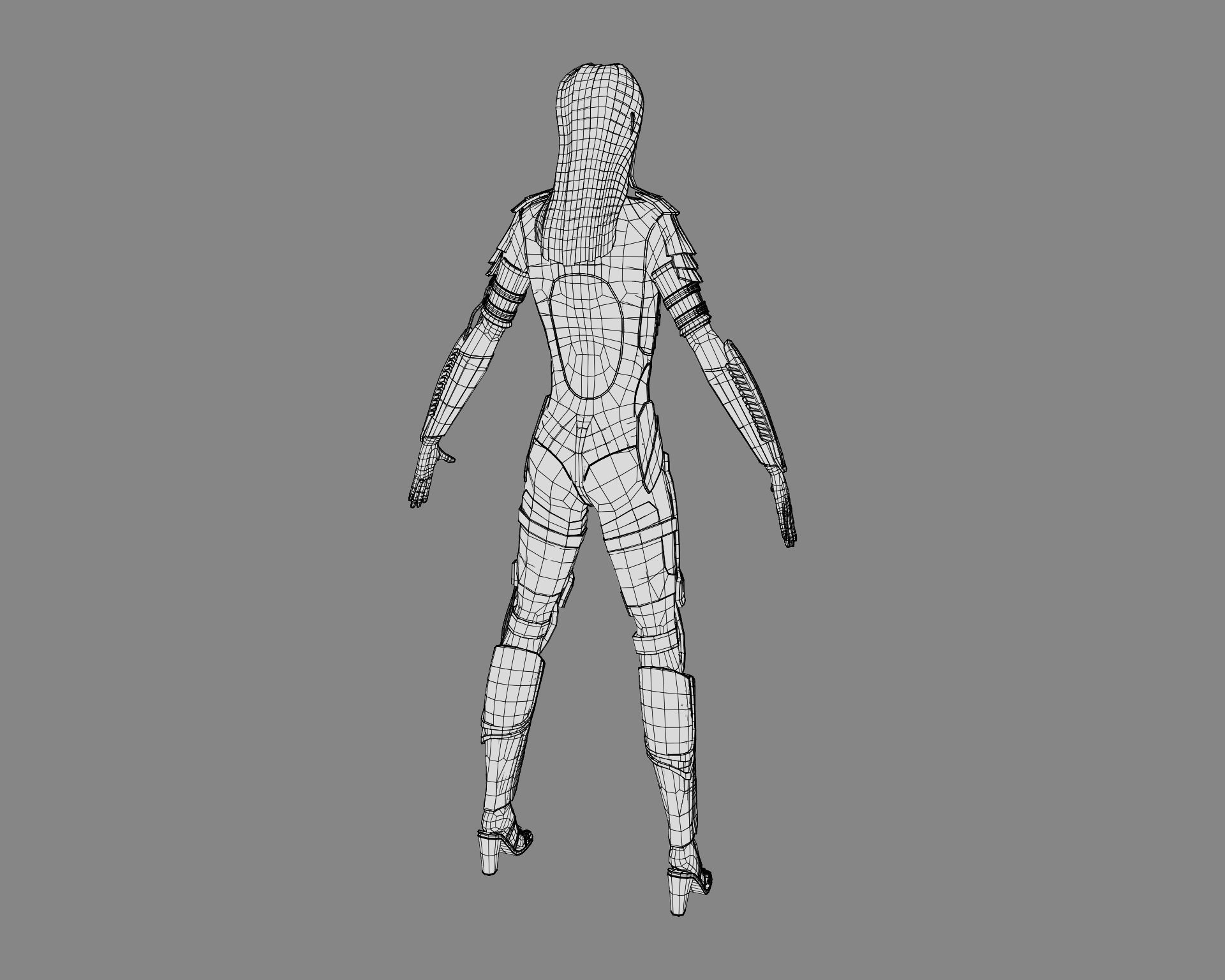 character elf 3D model_5
