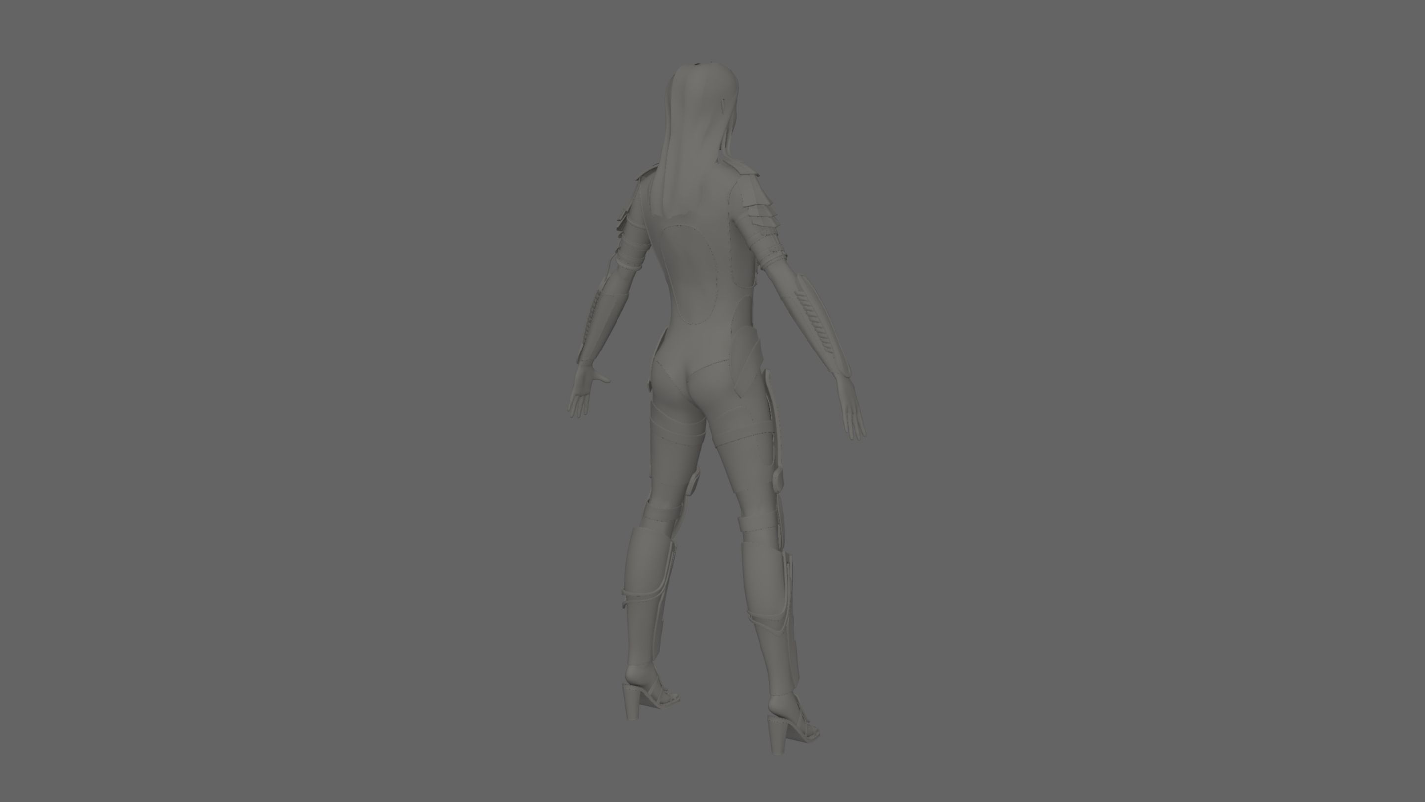character elf 3D model_3