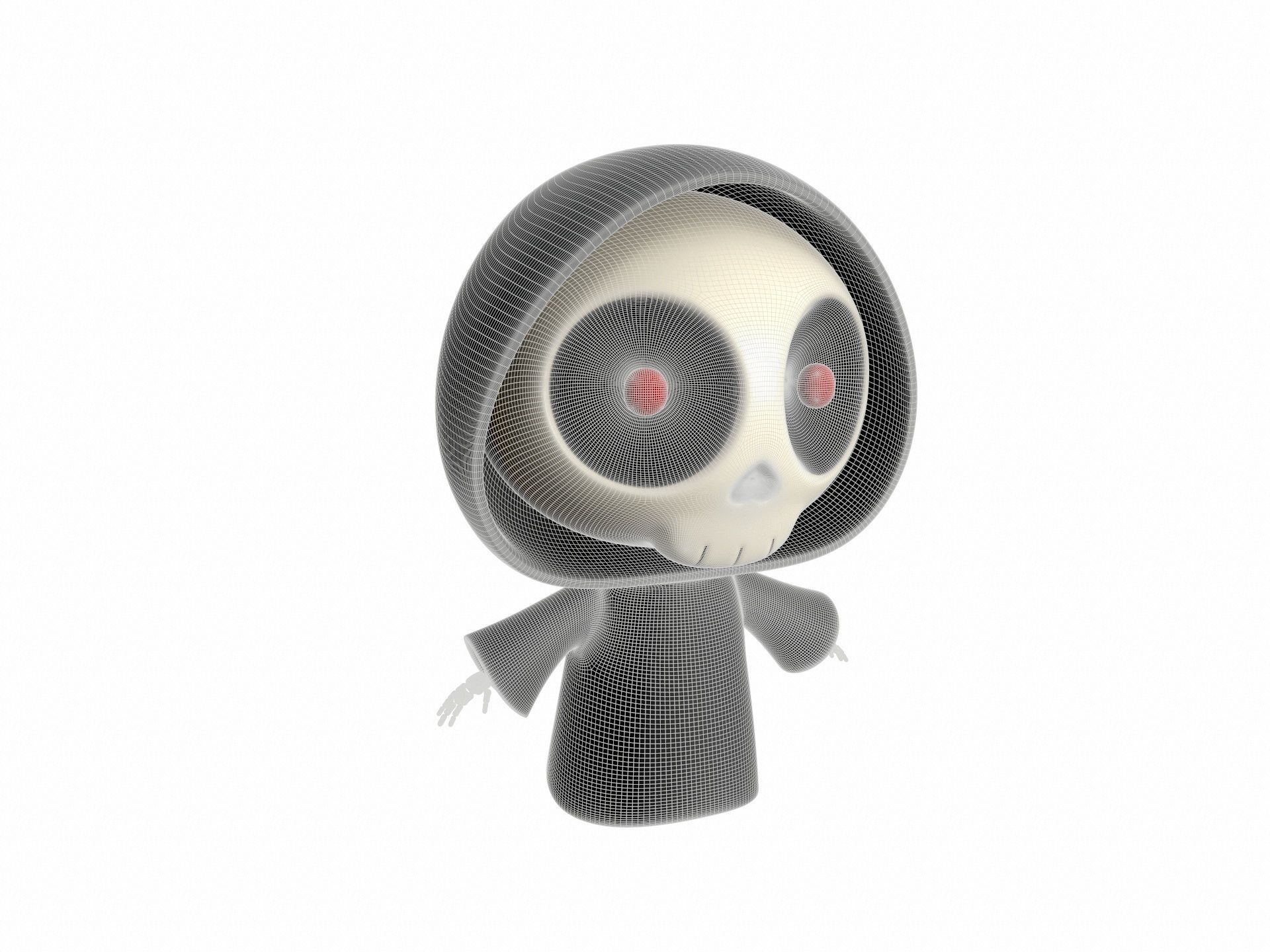 Reaper Character 3D model_10