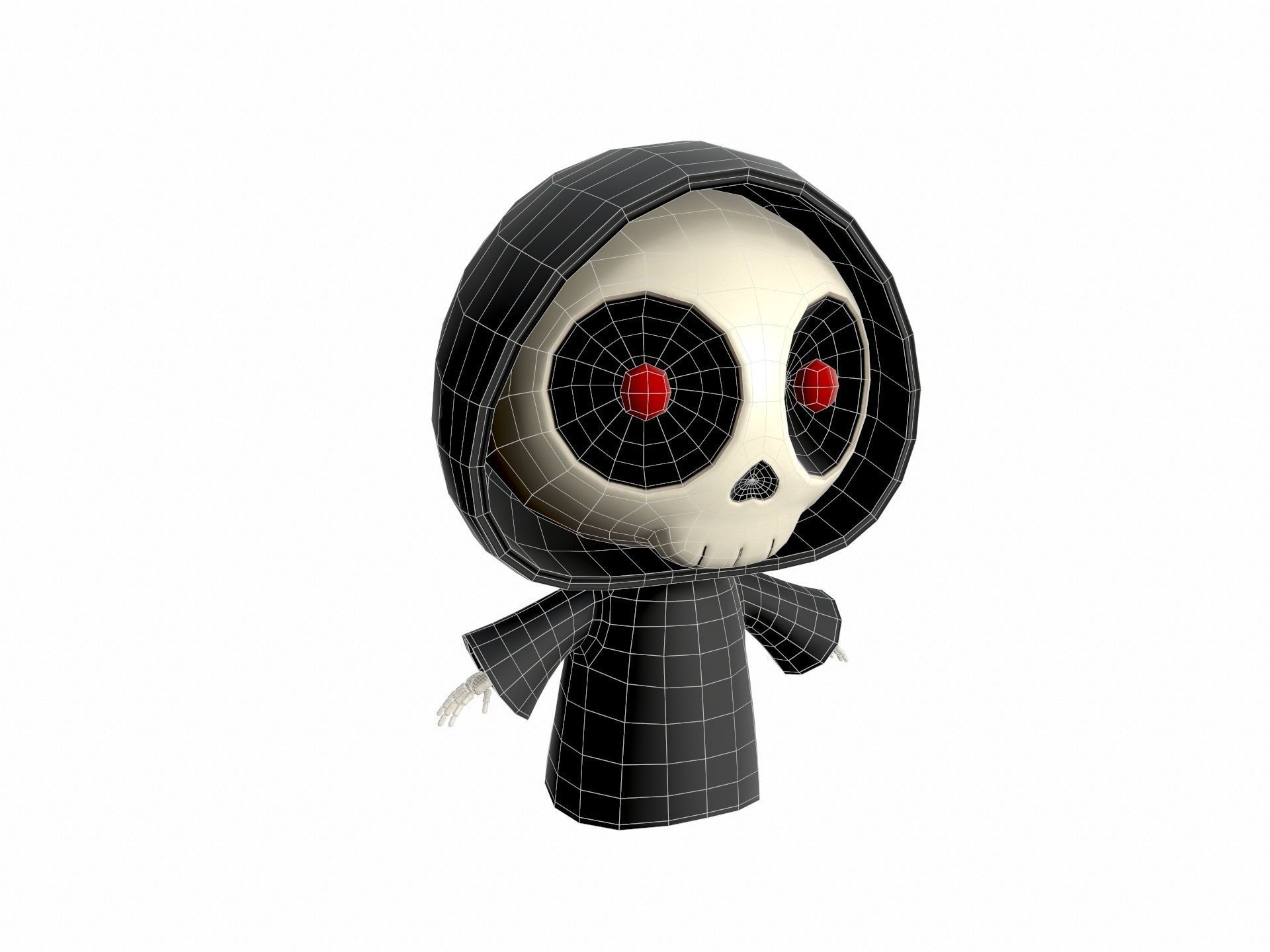 Reaper Character 3D model_9