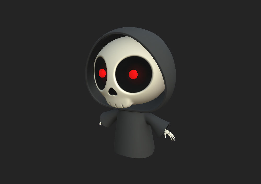 Reaper Character 3D model_11