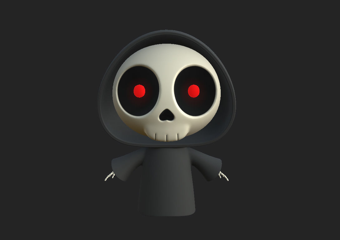 Reaper Character 3D model_15