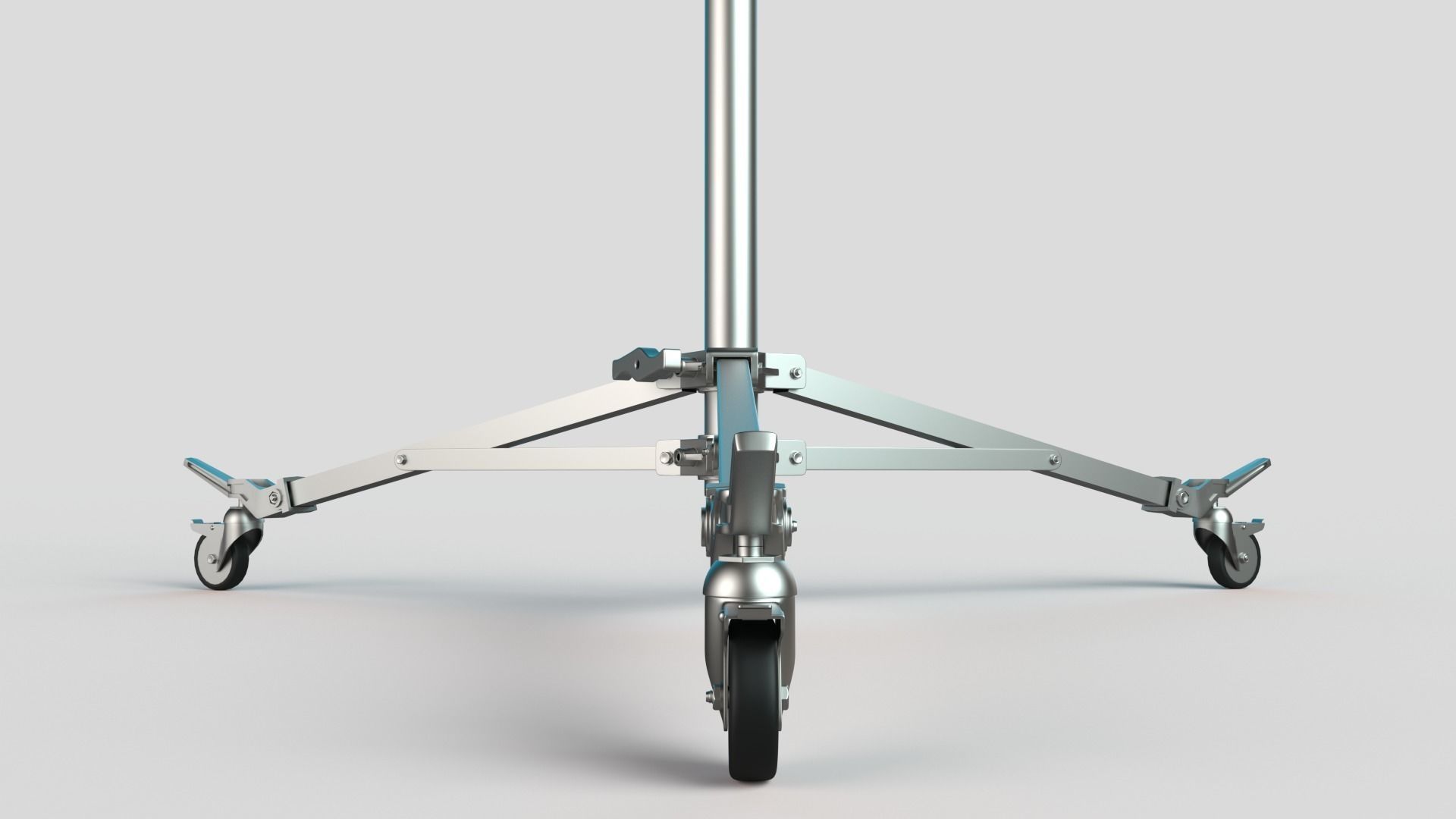 Stands - Wheels - Operating Poles Module  3D model_5