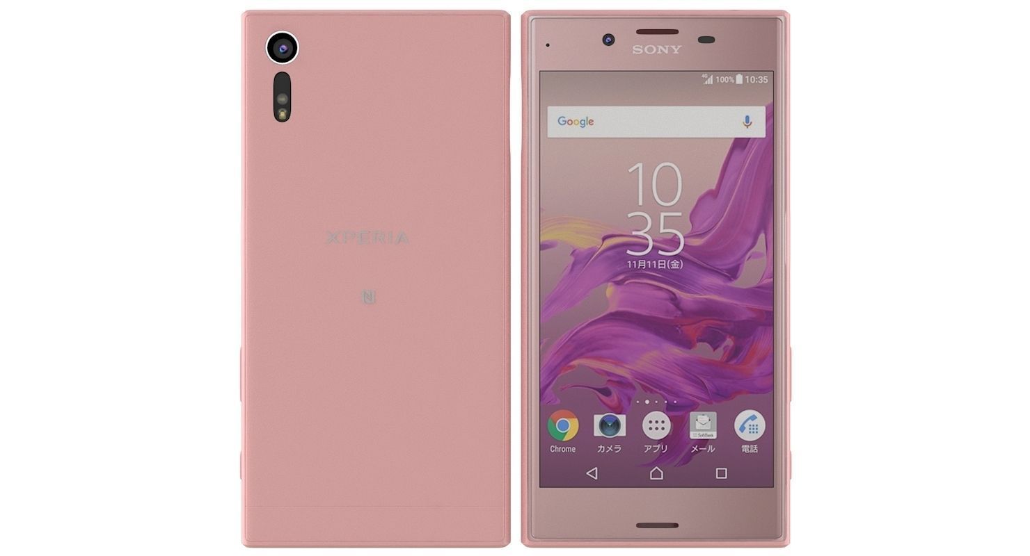Sony Xperia XZ All Colors 3D model_21