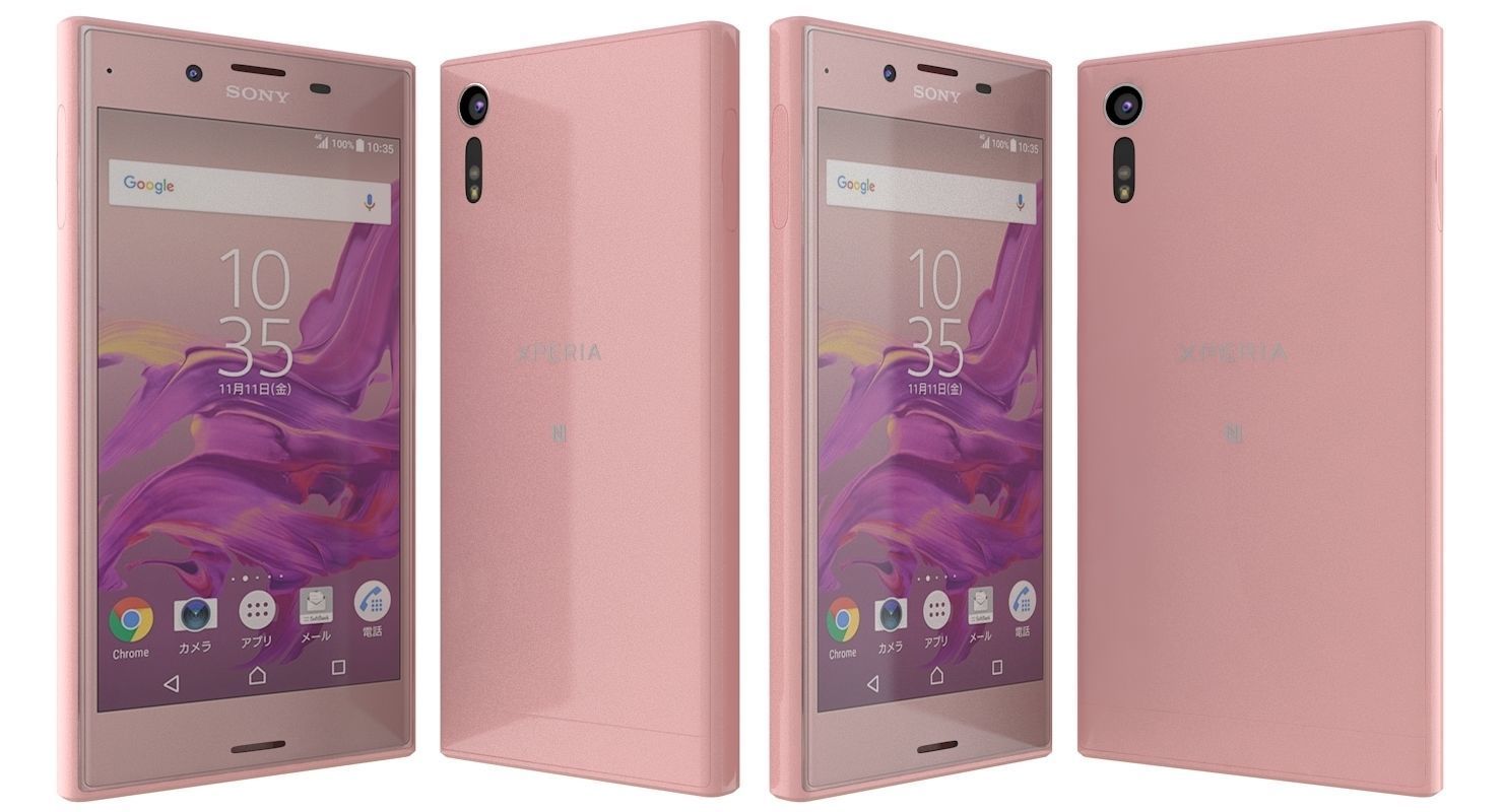 Sony Xperia XZ All Colors 3D model_17