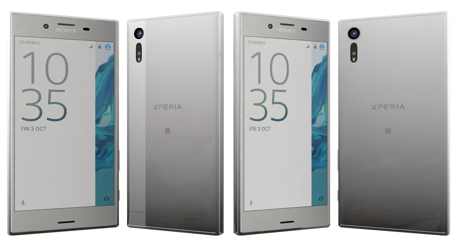 Sony Xperia XZ All Colors 3D model_63