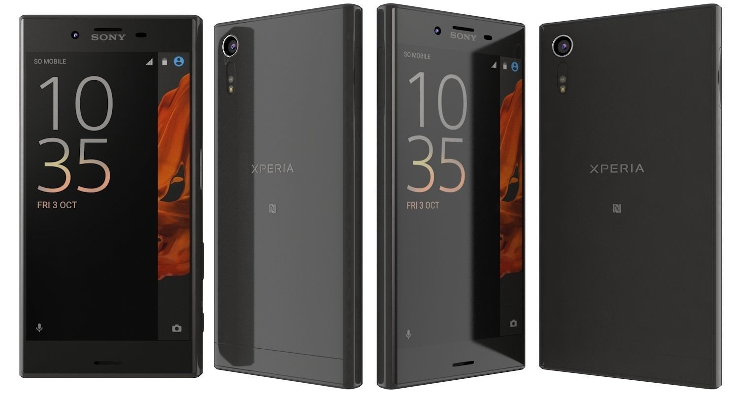Sony Xperia XZ All Colors 3D model_49