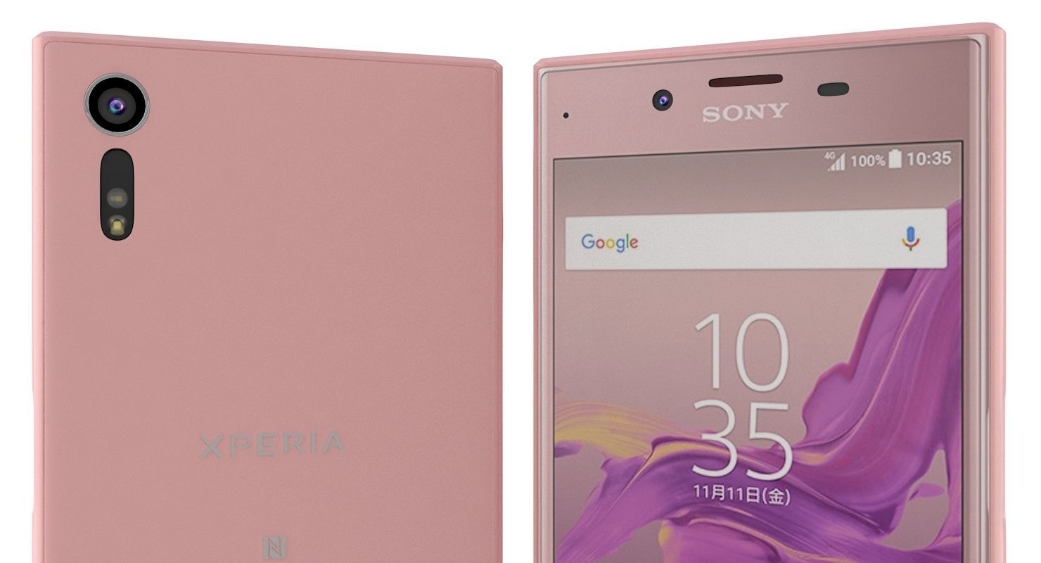 Sony Xperia XZ All Colors 3D model_28