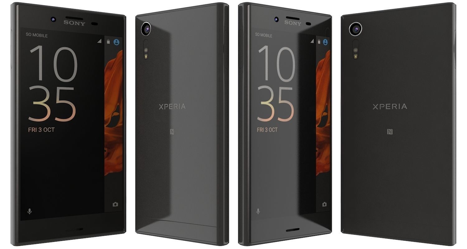 Sony Xperia XZ All Colors 3D model_48