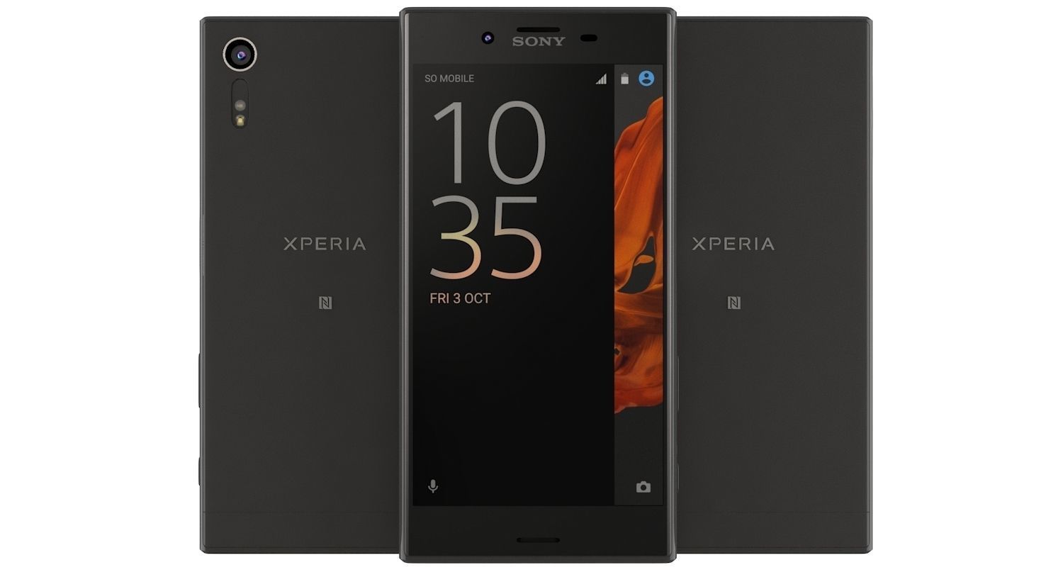 Sony Xperia XZ All Colors 3D model_51
