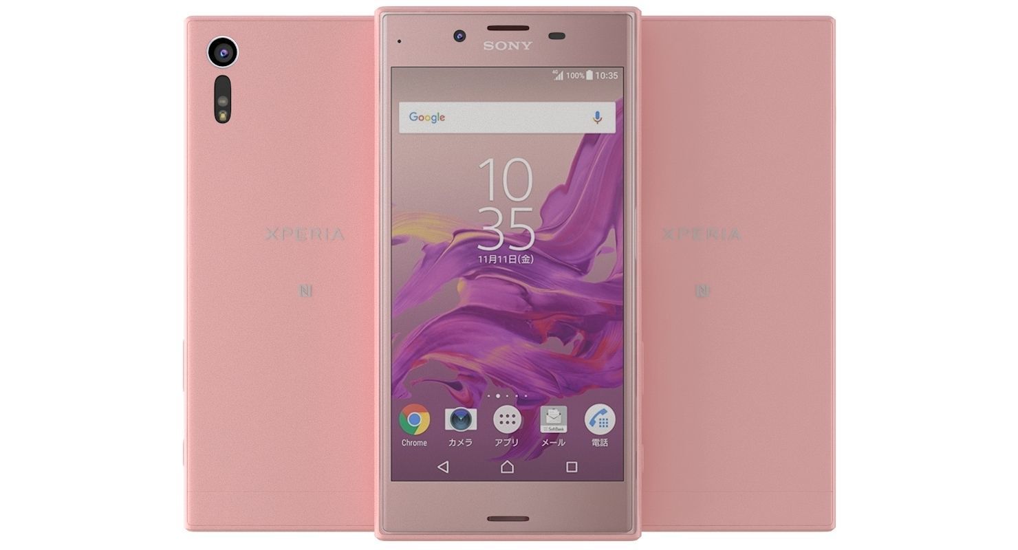 Sony Xperia XZ All Colors 3D model_20