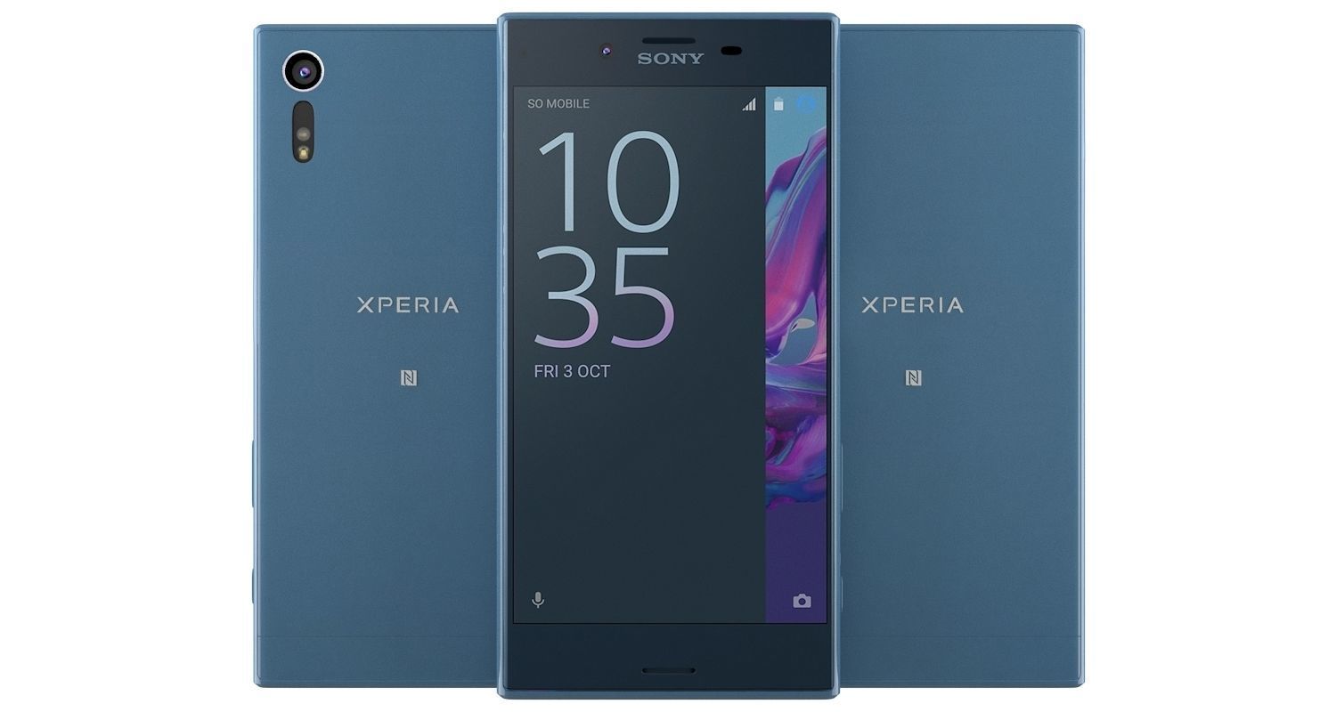 Sony Xperia XZ All Colors 3D model_35