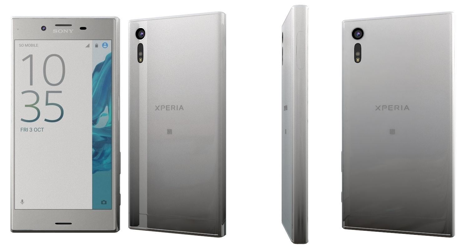 Sony Xperia XZ All Colors 3D model_65