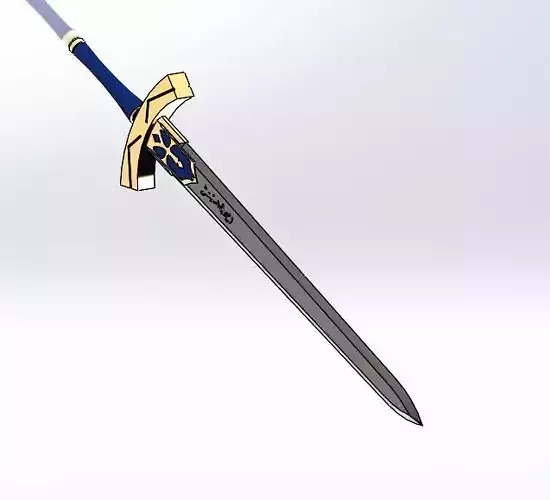 Excalibur - Fate Stay Nigh 3D model