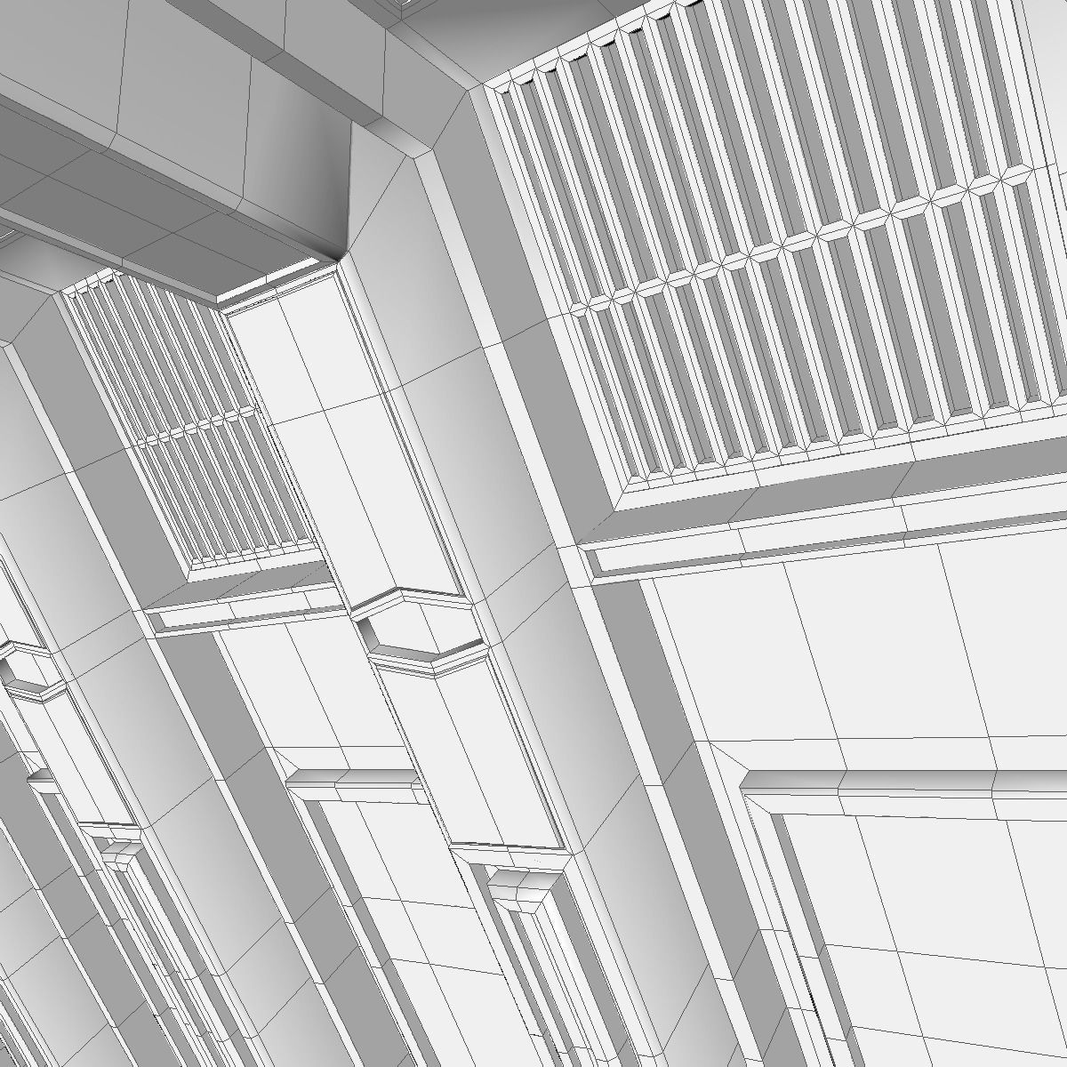 Sci Fi Tunnel 3D model_11