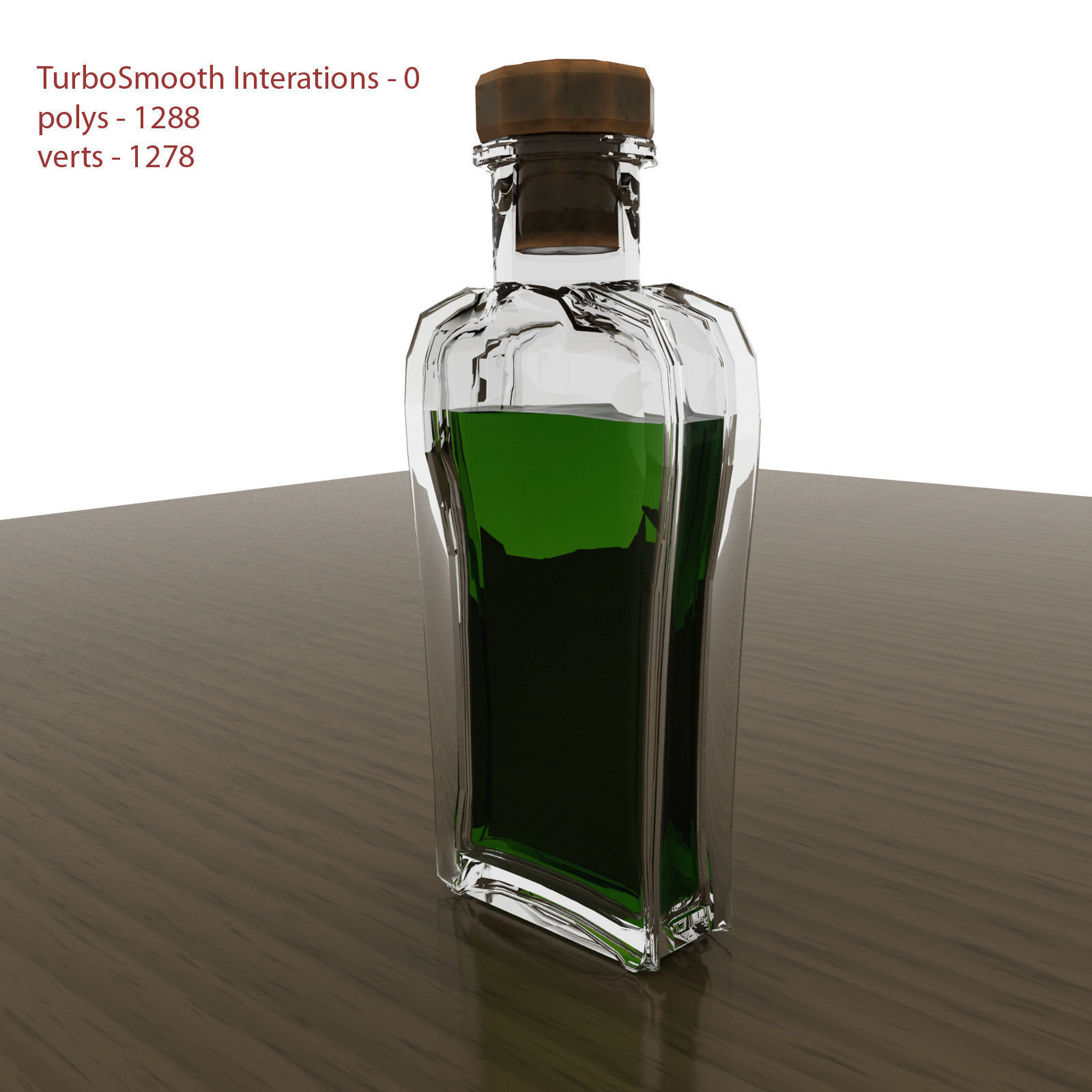 Bottle 02 3D model_2