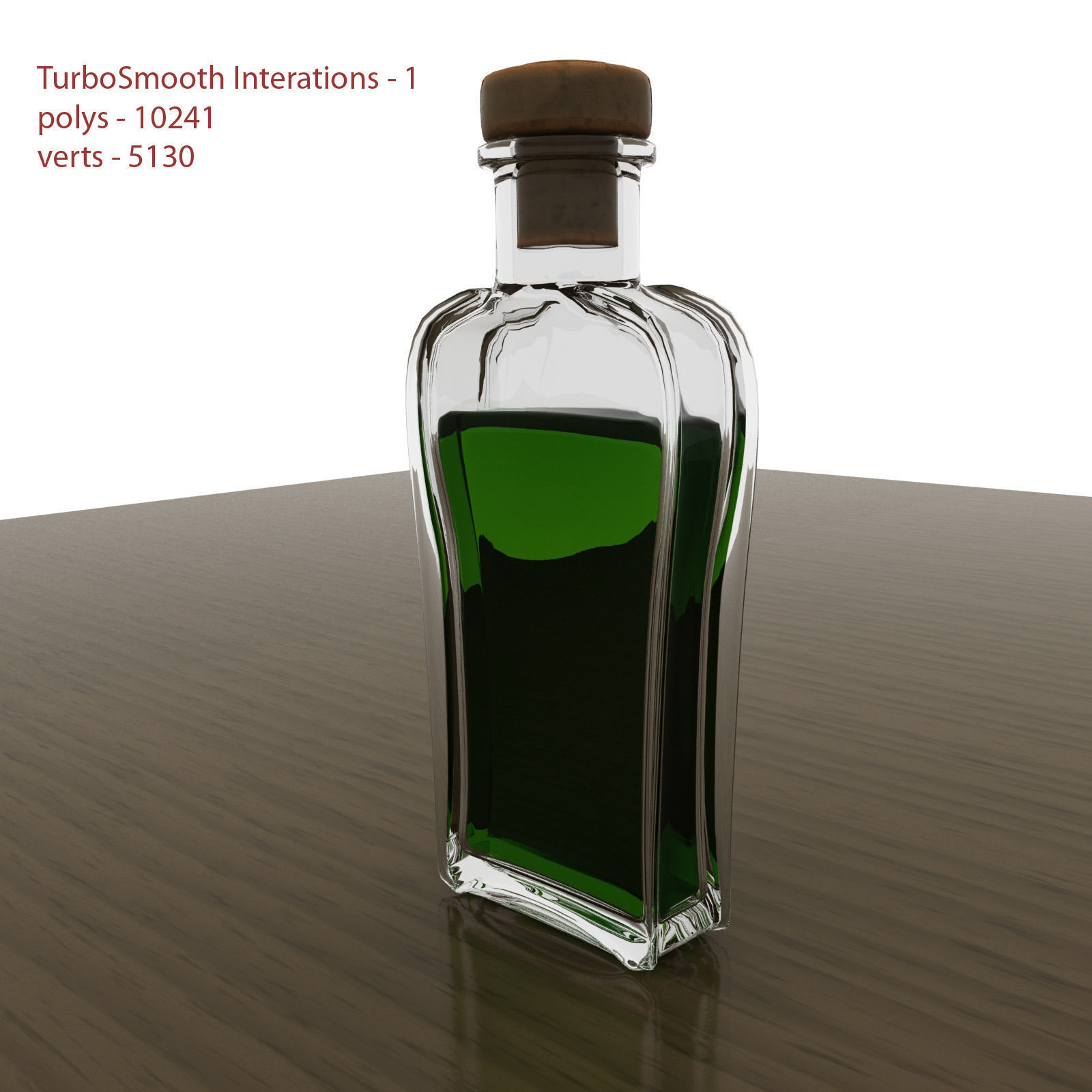 Bottle 02 3D model_1